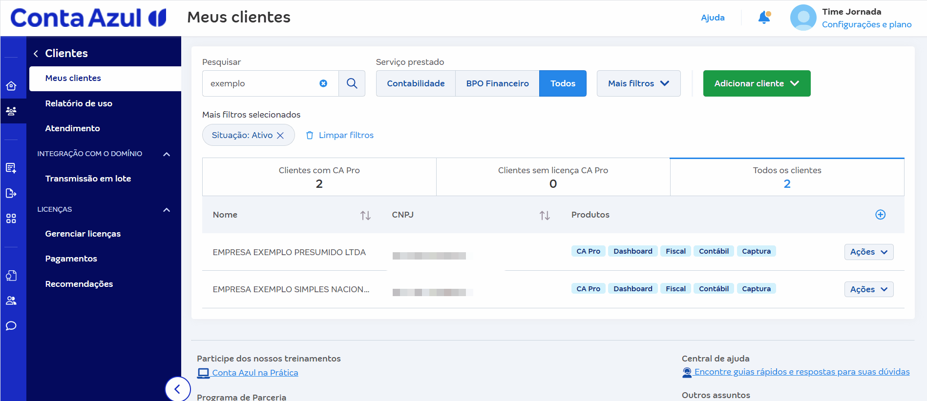 Acessar CA PRO pela Conta Azul mais.gif