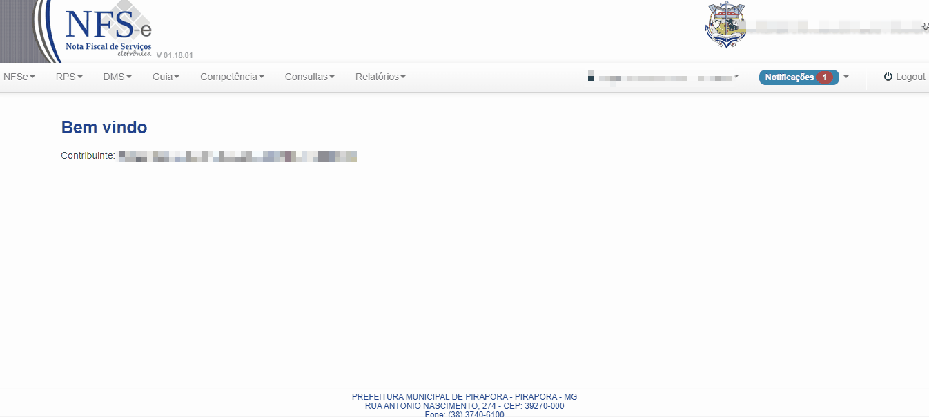 Passo a passo para solicitar a liberação de faixa de RPS/DPS no portal DB NFSe.
