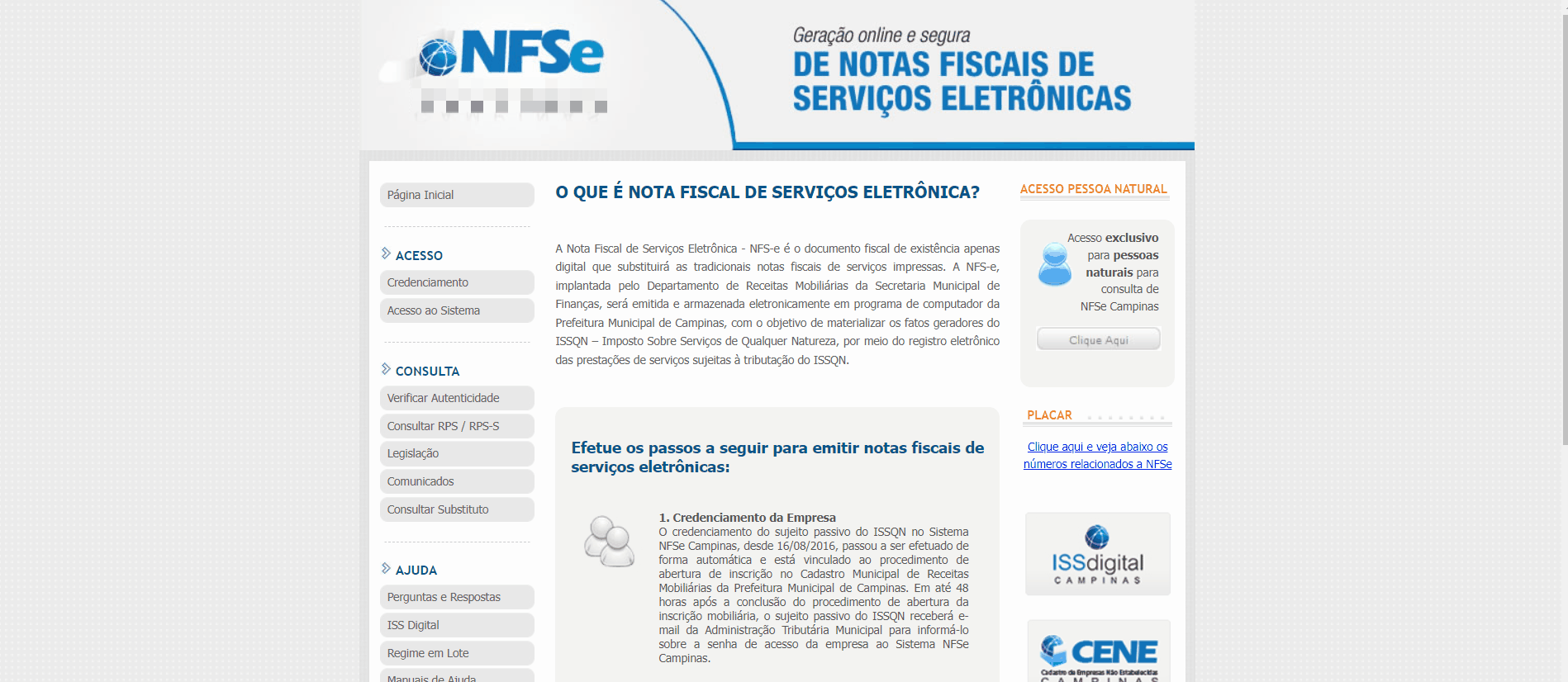 Passo a passo para solicitar credenciamento via Perguntas e Respostas no portal Dsfnet.