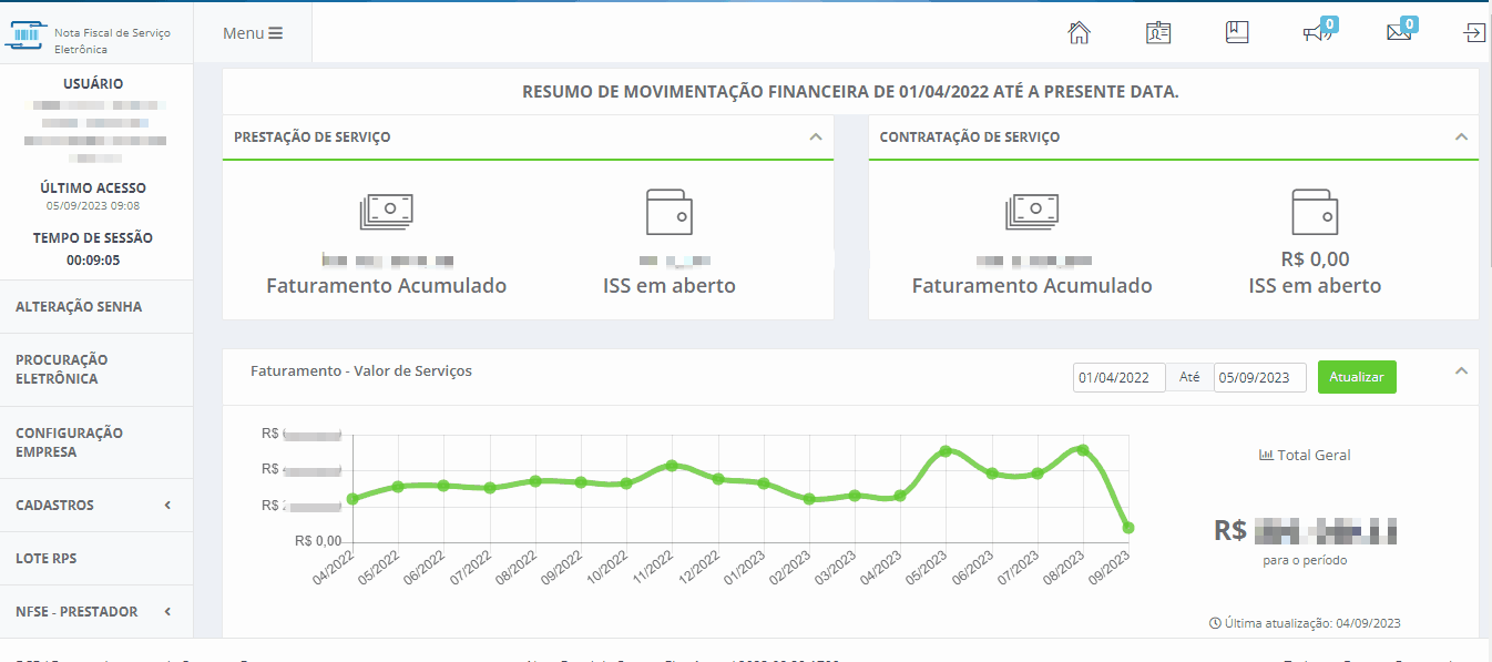 Passo a passo para consulta do Regime Especial de Tributação via DETALHAMENTO DO SERVIÇO no portal Dsfnet Sorocaba.