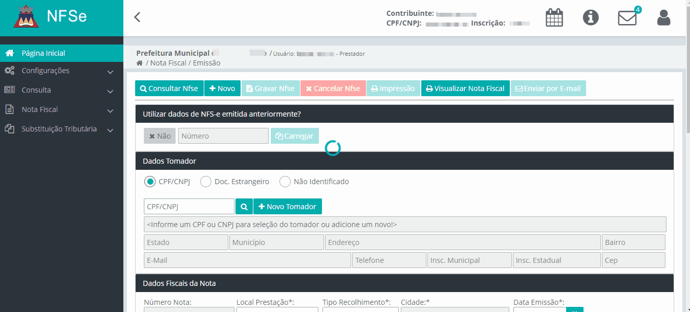 Passo a passo para consulta do Regime de Tributação via Dados do Usuário no portal E&L.