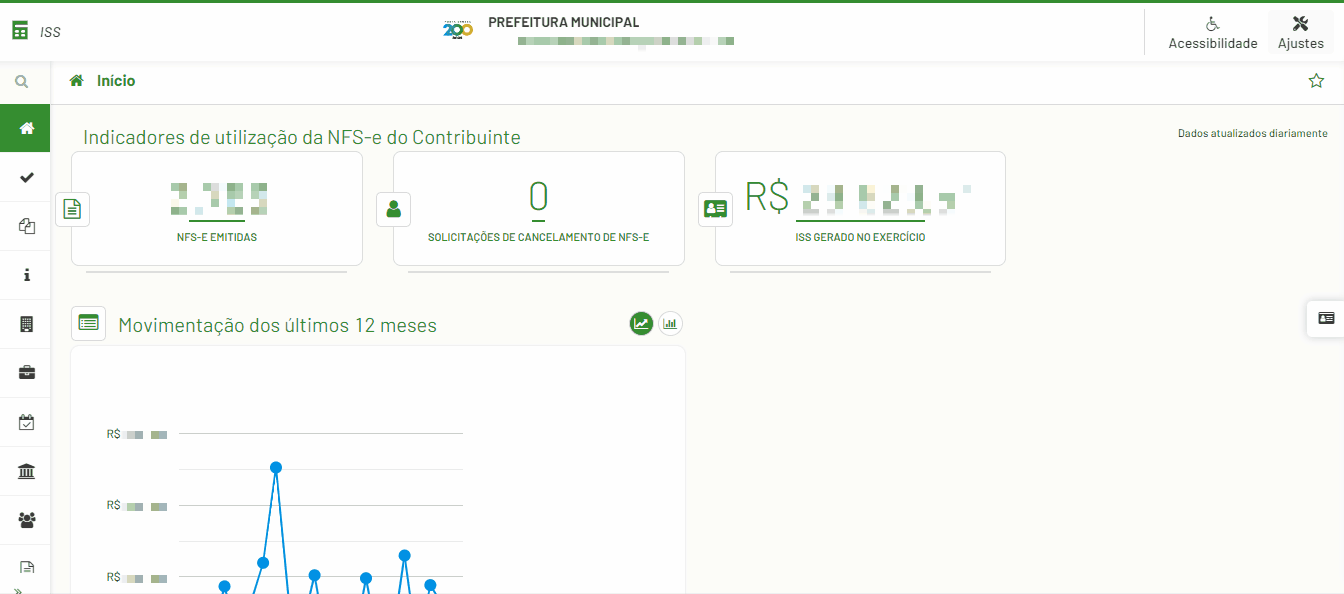 Passo a passo para solicitar a liberação de RPS/DPS em Documentos Fiscais no portal Elotech.