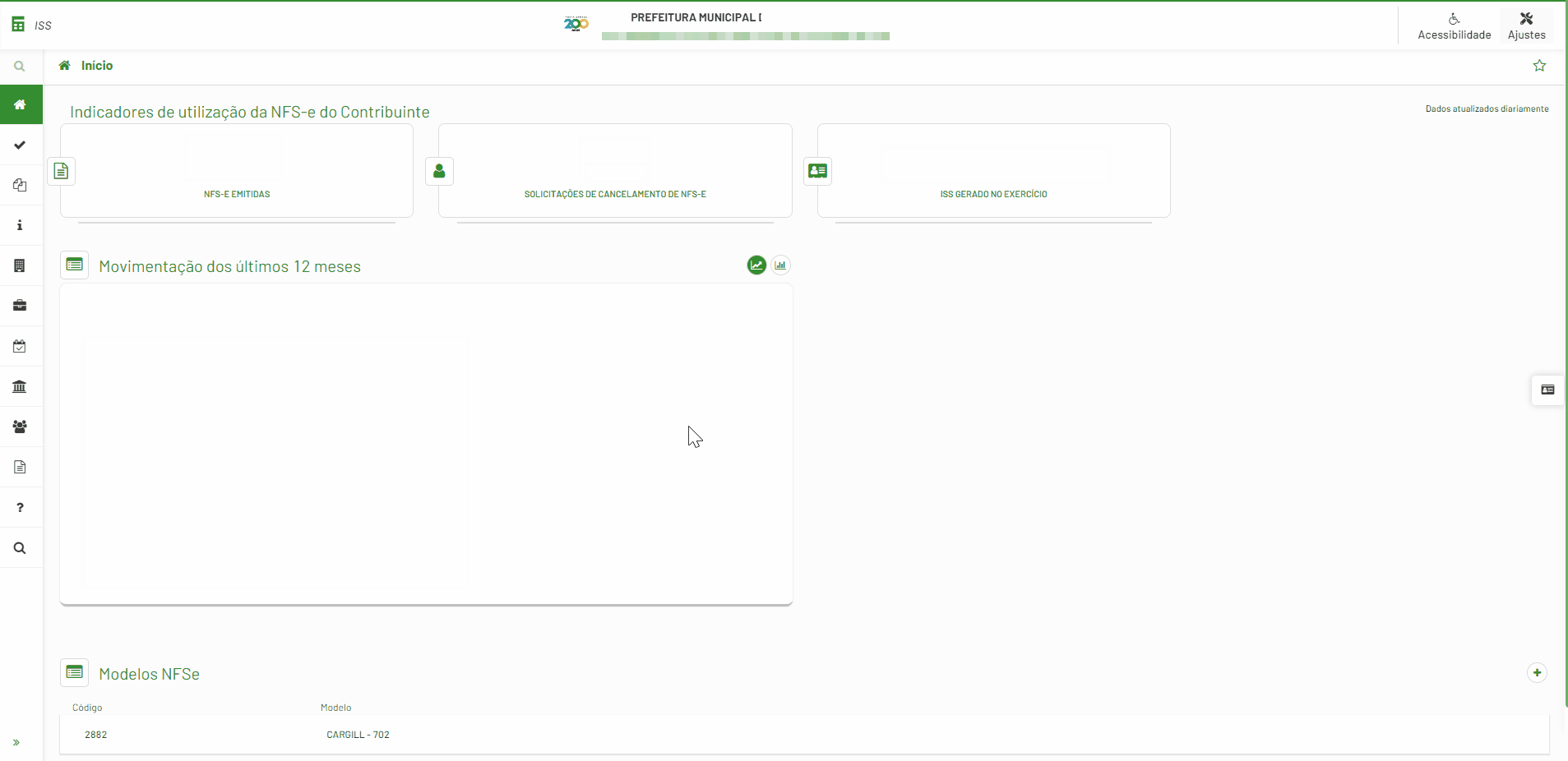 Passo a passo para consulta da Inscrição Municipal via Acessar Contribuinte no portal Elotech.