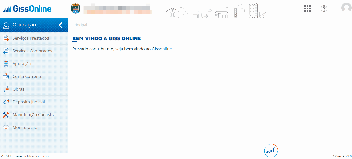 Passo a passo para consulta do Regime Especial de Tributação no portal Giss Online.
