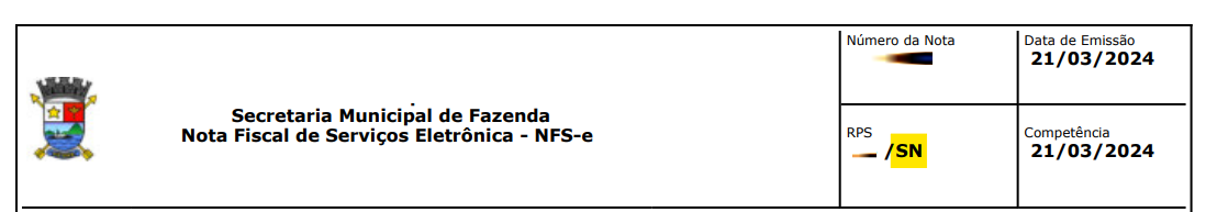 Tela de Emitir Consultar nota fiscal com destaque para a Série no portal ISISS.