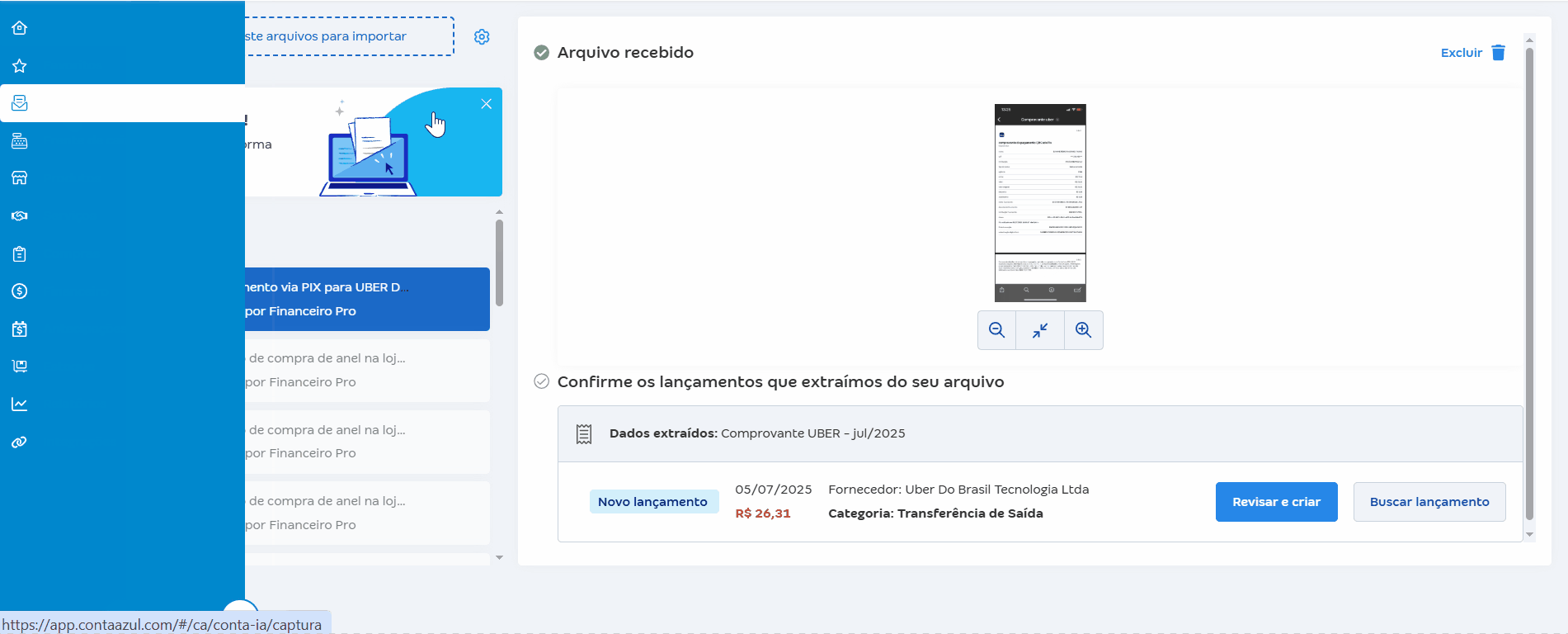 Cadastrar importações.gif